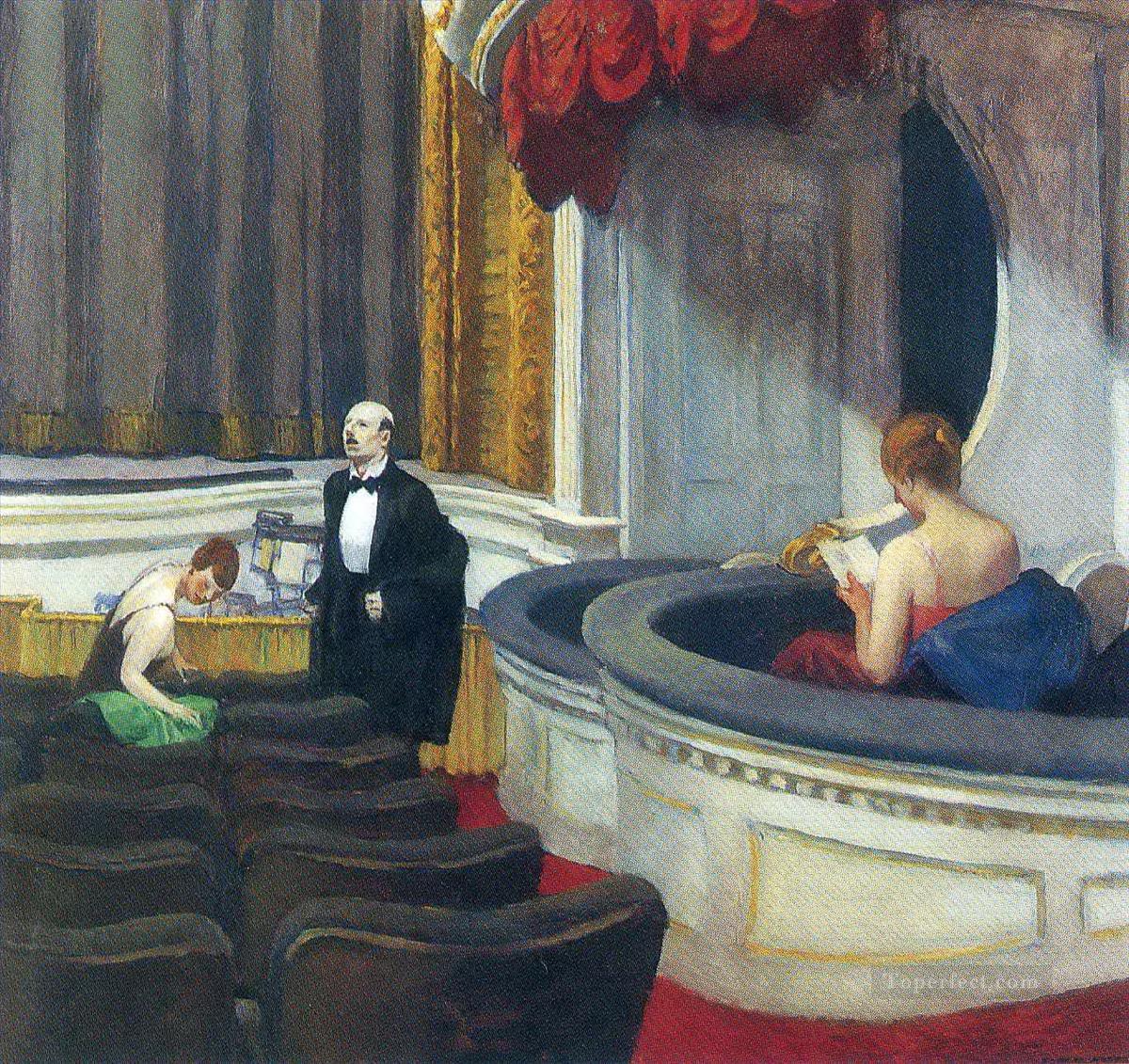 two on the aisle Edward Hopper Oil Paintings